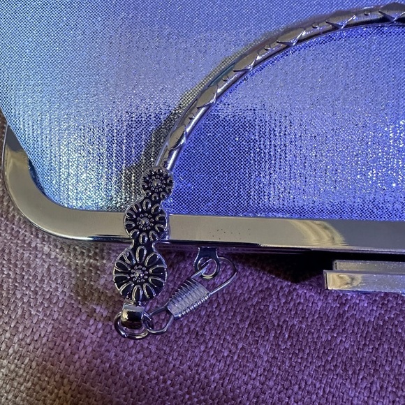 Evening Purse Rhinestones Galore and Dangling - Picture 9 of 16